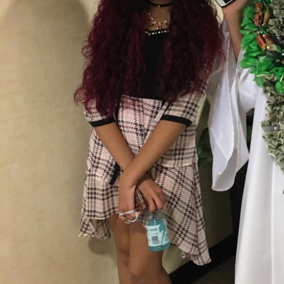 Sally M Girl’s High-Low 2-Piece Dress and Button-Up Shirt Set - Picture 13 of 14